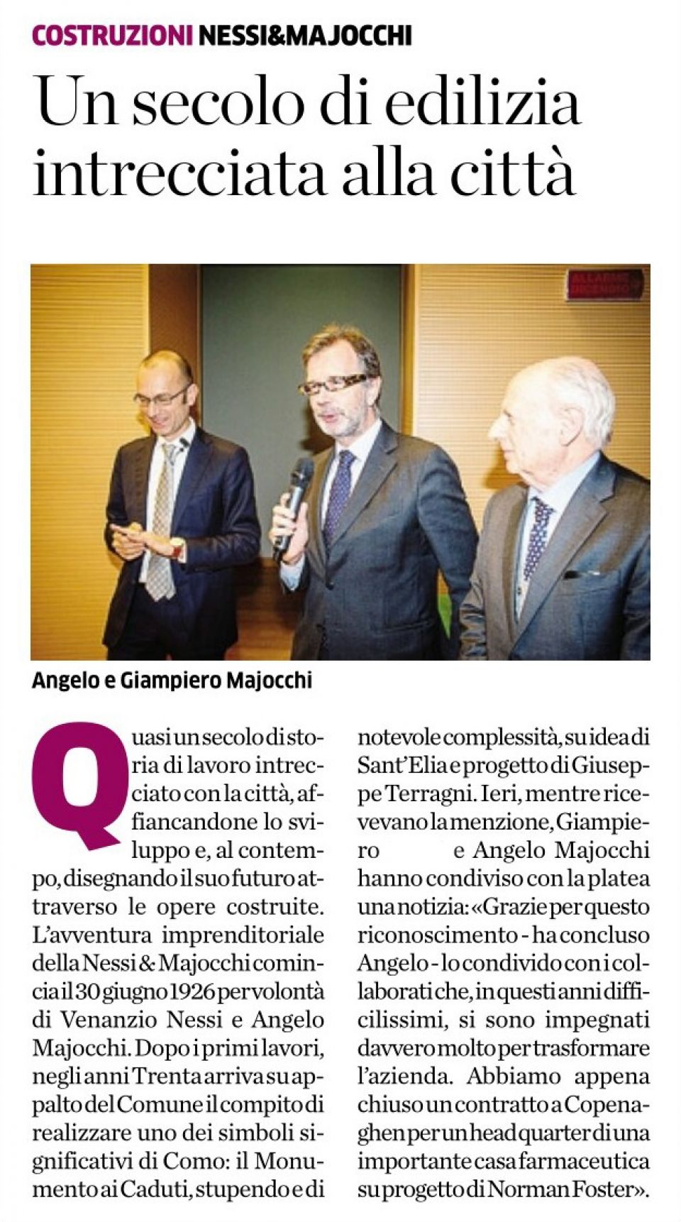 DIECI ECCELLENZE MADE IN COMO