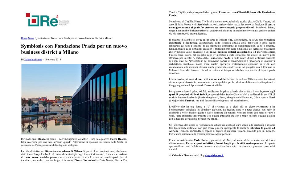 Symbiosis con Fondazione Prada