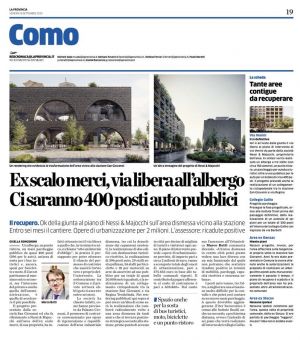Ex scalo merci, via libera all&#039;albergo. Ci saranno 400 posti auto pubblici